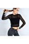 Black Mesh Sweater