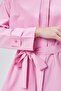 Belted Shirt with Robe - 7