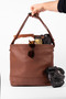 Premium Leather Tote Bag, Large Women's Shoulder Bag – Traditional Production, Quality Accessory and Lining - 4