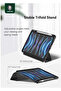 Hogo Premium Case With Pencil Holder For iPad 10 10.9" -Black - 2