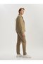 Straight Fit Pocket Detailed Cotton Lace-Up Waist Trousers - 2