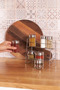 Silva 8 Piece Glass Seasoning Set with Metal Stand - 4