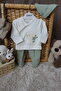 Hugging Teddy Bear Rabbit Themed 10 Piece Baby Hospital Discharge Set - 5
