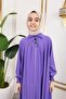 Laced Pileted Children's Ferace & Purple - 2