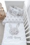 Baby Size (Without Sheets) Duvet Cover Set 100X150 cm - for Baby Series - Charcoal Rabbit - 6