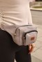 Canvas Fabric Waist Bag and Shoulder Bag - 4