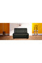 Coco Two-Seater Black Sofa - Customizable, Living Room Furniture (2-Seater, Black) - 5