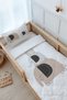 Montessori (Without Sheets) Duvet Cover Set 100X200 cm - Pure Baby Series - Elephants and Houses - 3