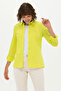 Women's Neon Yellow Long Sleeve Basic Shirt 50262946-Vr168