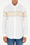 Men's Khaki Long Sleeve Shirt 50288923 -Vr027 - 6