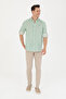 Men's Mint Long Sleeve Shirt 50264263-Vr090 - 4