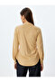 Suede Look Shirt Long Sleeve Regular Fit - 4