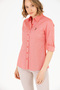 Women's Red Long Sleeve Basic Shirt 50262849 -Vr213 - 2