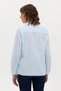 Women's Blue Long Sleeve Shirt 50264292-Vr036 - 5