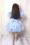 Girl's Dress, Elsa Dress, Balloon Sleeve, Frozen Dress, Birthday Dress - 9