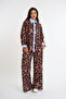 Leopard Patterned Bottom Top Set - 7
