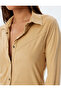 Suede Look Shirt Long Sleeve Regular Fit - 5