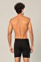Erdem Black Cotton Elastane Long Boxer 1416 - 2
