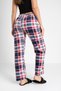 Thick Fleece Fabric Elastic Waist Women's Pajama Bottoms - 4