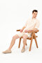 Men's Striped Cream Shirt 50264099 -Vr211 - 2