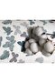 Pregnancy Support Pillow 120x40 Cm 100% Organic Cotton Fabric Zippered Lined Butterfly Mod - 2