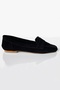 Women's Genuine Leather Short Tongue Suede Loafer - 2