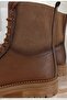 Thermotable Inside Complete Plush Lace-Up Women's Boots - 8