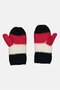 Kids Girl Colorblock Gloves, Pink - 2