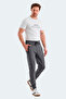 Varuna Men's Slim Fit Dark Gray Sweatpants with Zipper Pockets - 7
