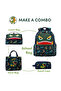 Kids Pencil Case / Color Bag Dino - Green - 6