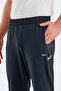 Raluca Men's Zipper Pocket Slim Fit Dark Gray Sweatpants - 5