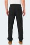 Ronda Men's Black Sweatpants with Pockets - 6