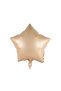 Set of 3 Retro Star Brown Star Balloon Caramel Color Star Balloon Cream Color Star Balloon - 2