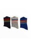 3 Pairs Multicolor Unisex Girls Boys Kids Tennis Socks High Quality - 3