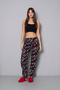 Thick Fleece Fabric Elastic Waist Women's Pajama Bottoms - 7