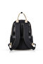 Kenzie Mom Dad Travel Diaper Backpack - Black - 2