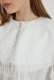 Collared White Poplin Tunic - 5