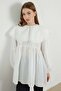 Collared White Poplin Tunic - 2