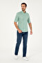 Men's Aqua Green Long Sleeve Shirt 50282861 -Vr048 - 4