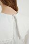 Collared White Poplin Tunic - 7