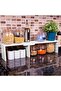 |   Multifunctional Organizer Shelf, White, Rotatable and Adjustable Design - 6