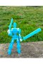 Elemental Oynar Eklemli buz mavi Robot Figür Dummy