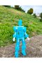 Elemental Oynar Eklemli buz mavi Robot Figür Dummy - 3
