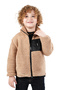 Boy Welsoft Plush Sweatshirt Cardigan Jacket