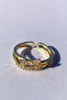 Stone Detailed Adjustable Ring - 2