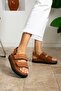 Goldenglow Women's Sandals Suede (Taba Color) - 2