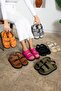 Goldenglow Women's Sandals Suede (Khaki Color) - 2