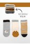 3-Piece Towel Socks for Children 100% Cotton / Baby - Seamless (1-2 Years Old, Silicone Sole) - 3