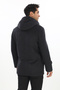 4761 Men's Anthracite Hooded Coat - 3