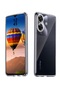 Realme Note 60 Compatible Clear Silicone Case - Flexible Full Protection Cover with Camera Protection